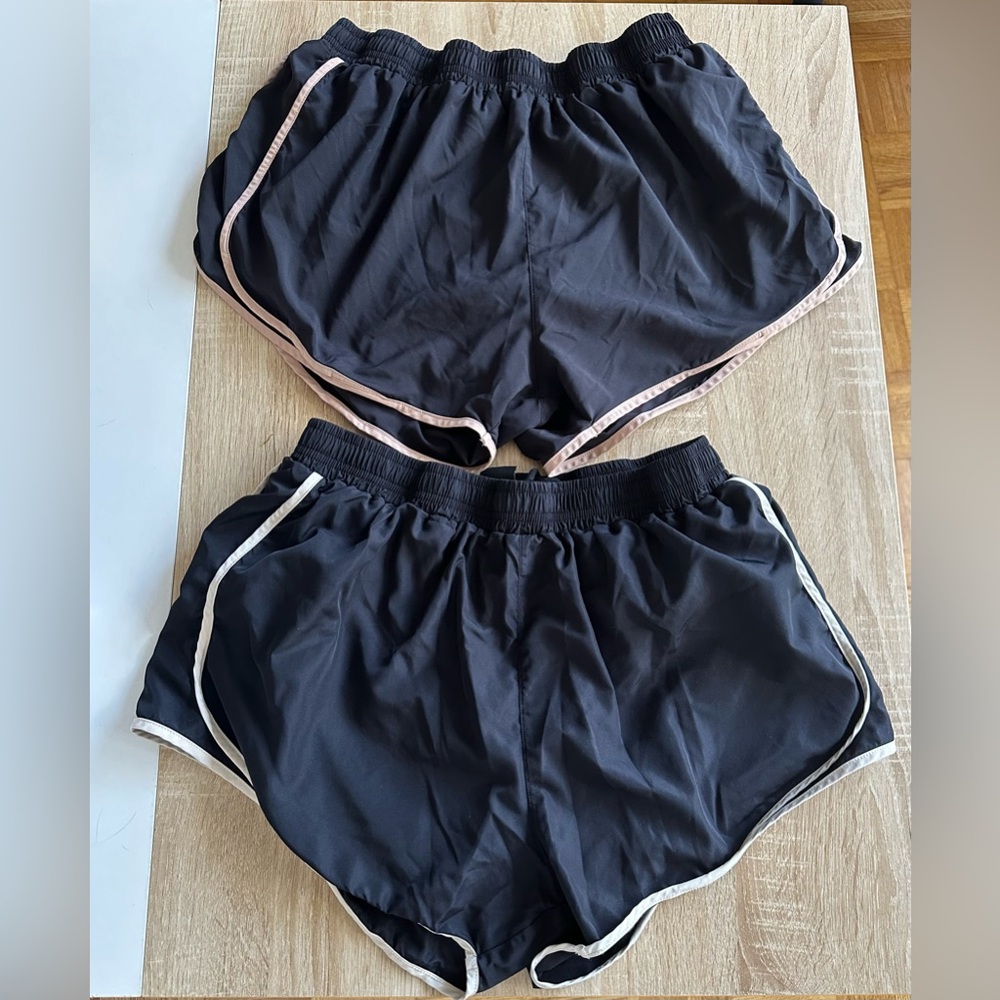 P.E Nation | Set of 2 Women's Black Athletic Shorts